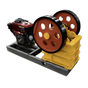 Molino Chancador Mandibula Mineria Diesel 15hp