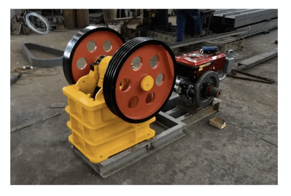 Molino Chancador Mandibula Mineria Diesel 15hp - Imagen 2